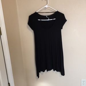Black Short Sleeve Dress